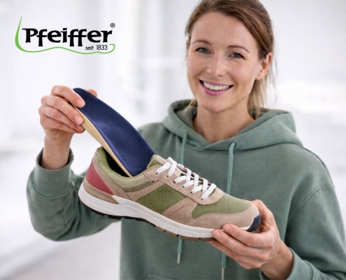 Orthopädische Einlagen Beratung bei Pfeiffer Orthopädie in Gießen